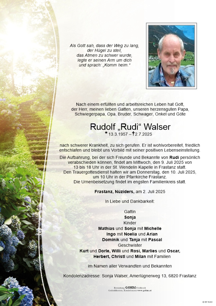 Rudolf Walser